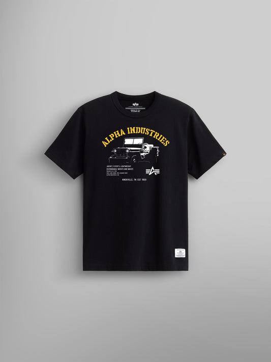 ALPHA JEEP TEE TOP Alpha Industries BLACK S