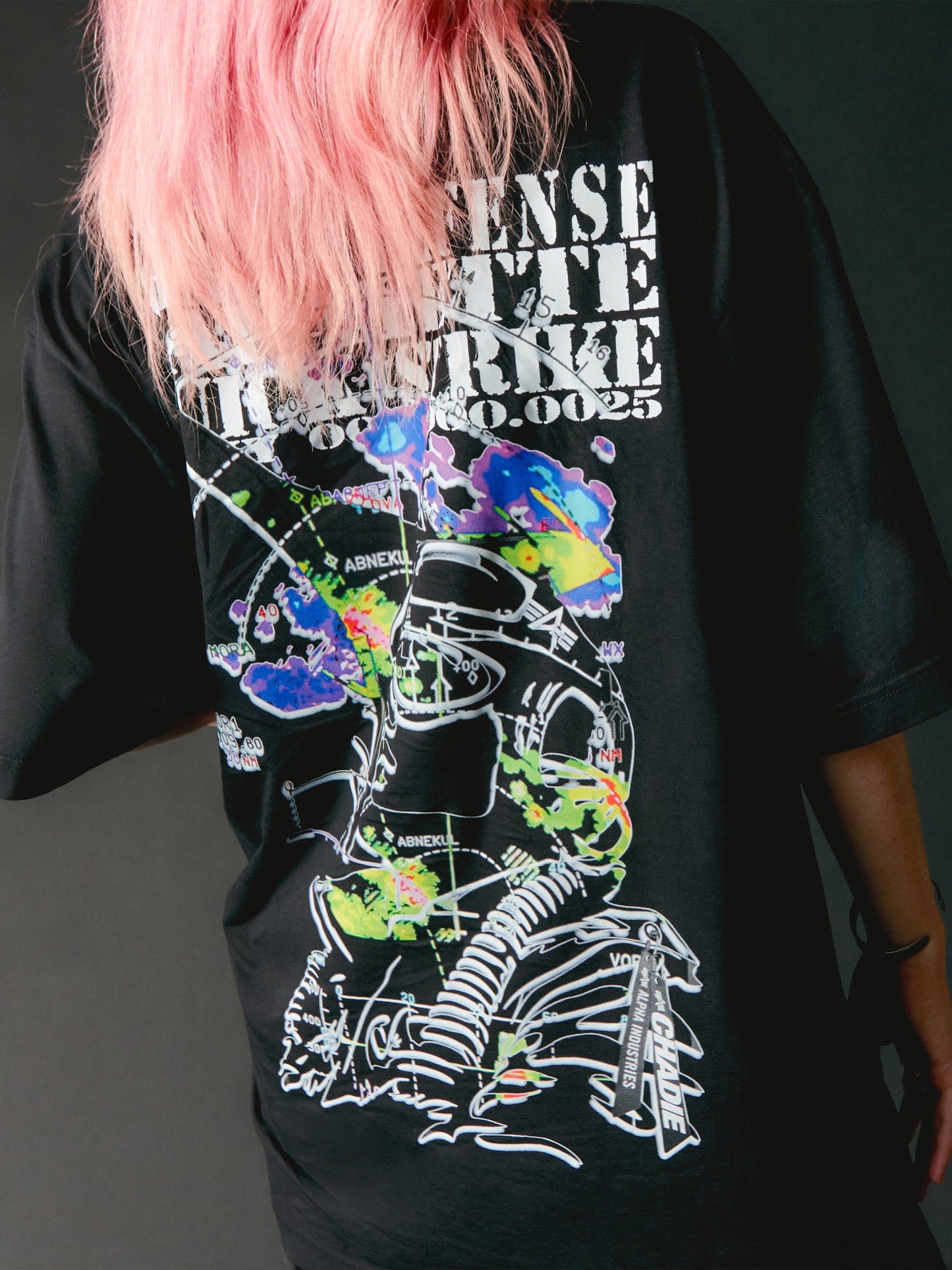 CHADIE X ALPHA SONAR TEE COLLAB Alpha Industries