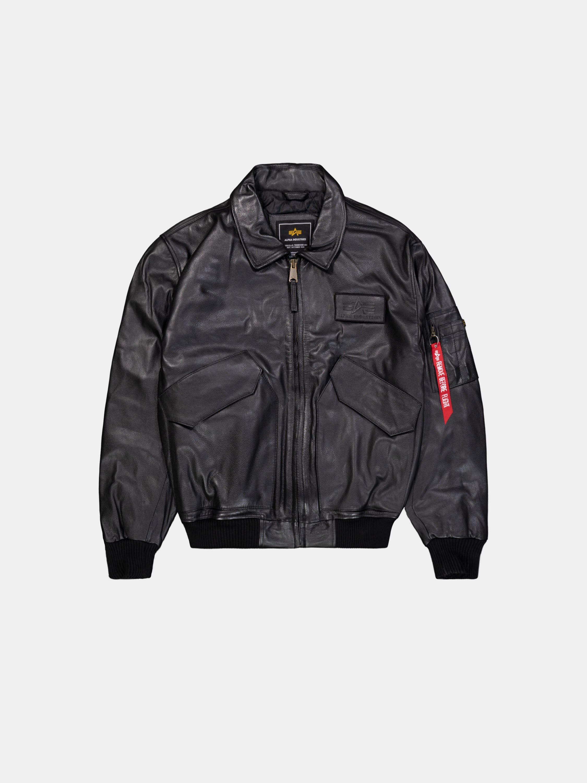 CWU 45/P Leather Bomber Jacket (Heritage) | Alpha Industries