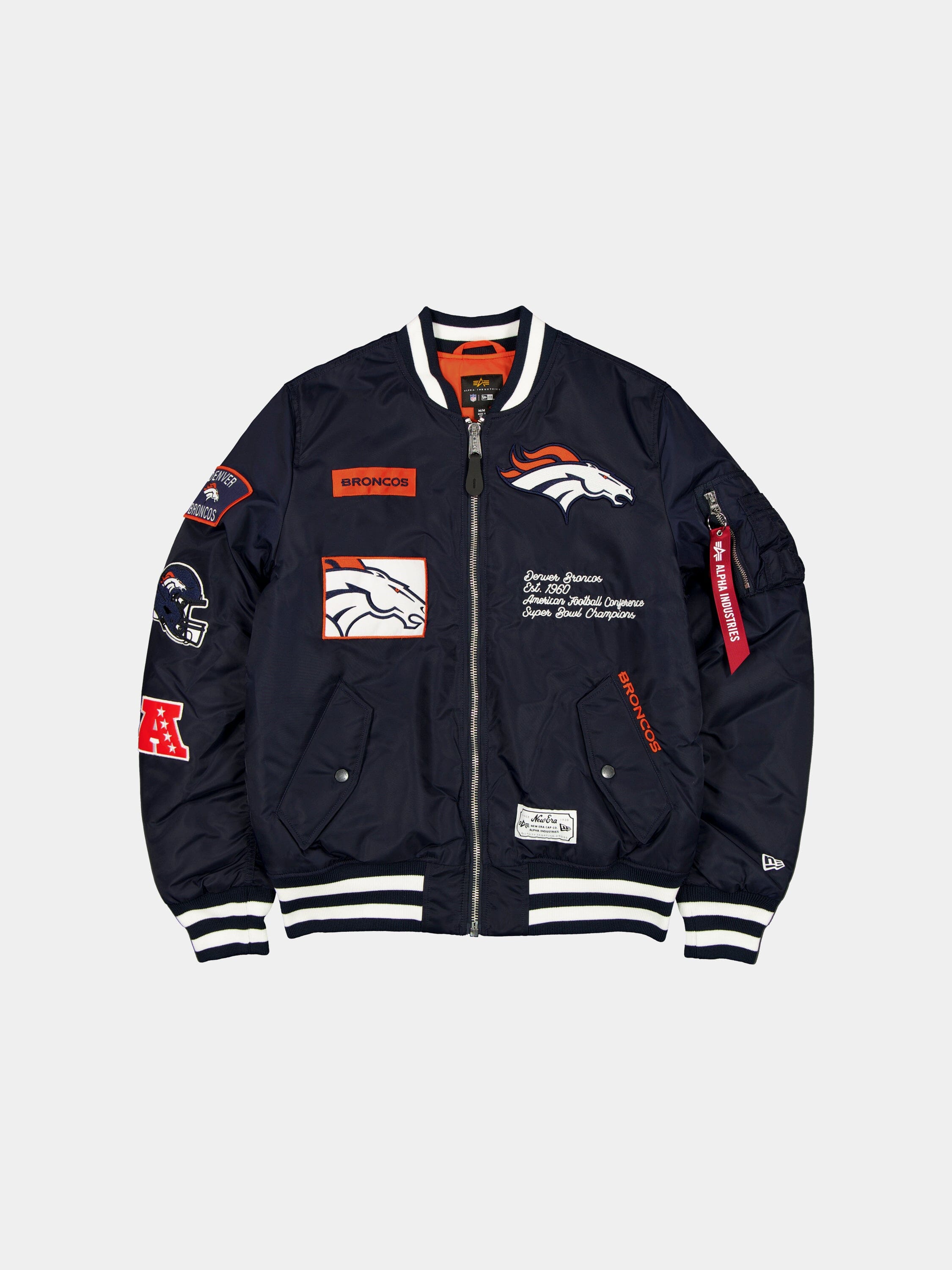 Denver Broncos X Alpha X New Era MA-1 Bomber Jacket | Alpha Industries