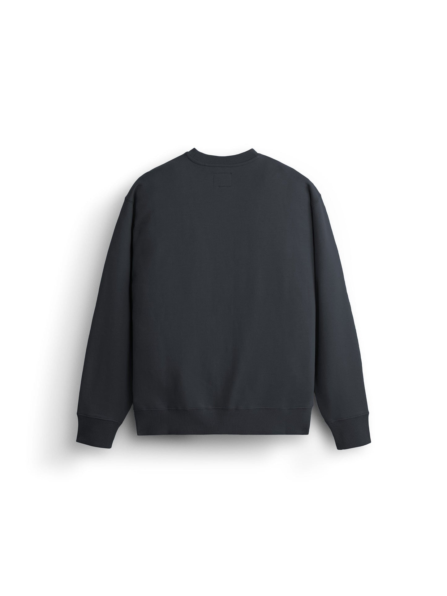 Alpha Industries Essential French Terry Crewneck Gen II, dark crewneck sweatshirt, French terry cotton.