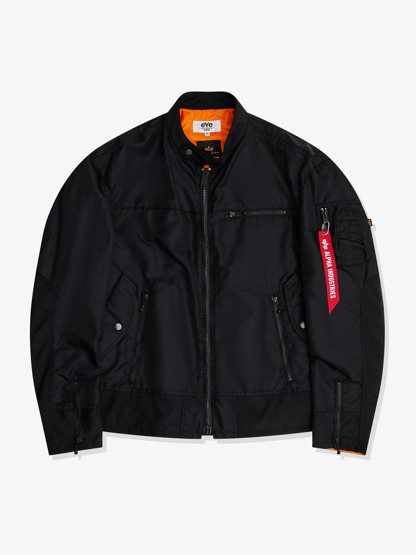 JUNYA WANTANABE WO-J904 JACKET OUTERWEAR Alpha Industries BLACK XS