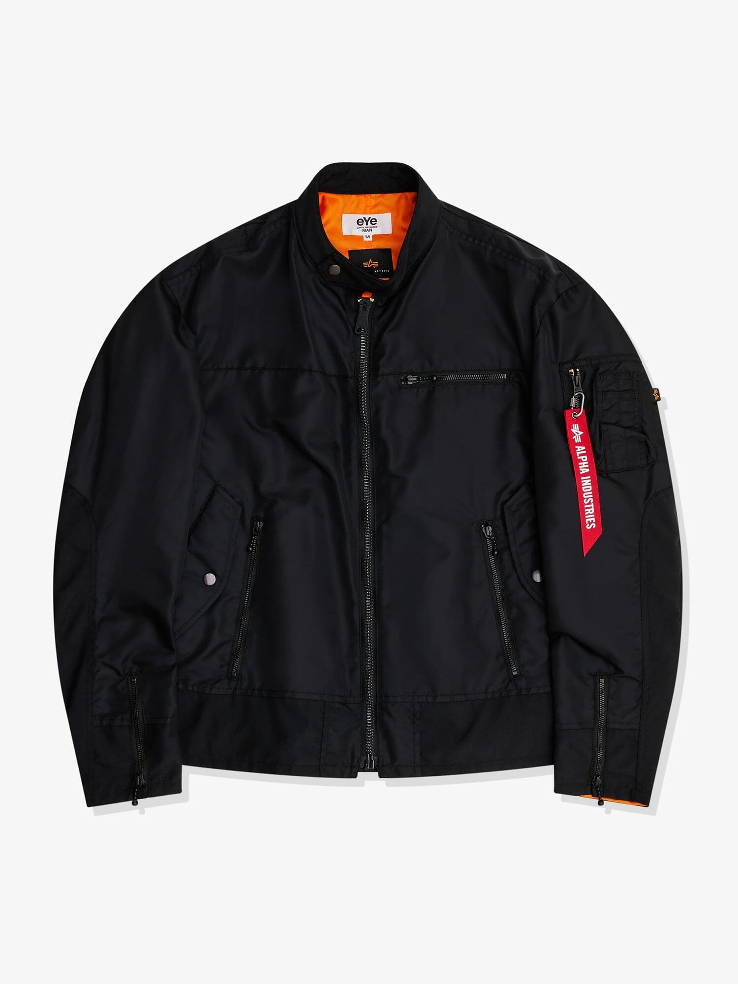 JUNYA WANTANABE WO-J904 JACKET OUTERWEAR Alpha Industries BLACK XS