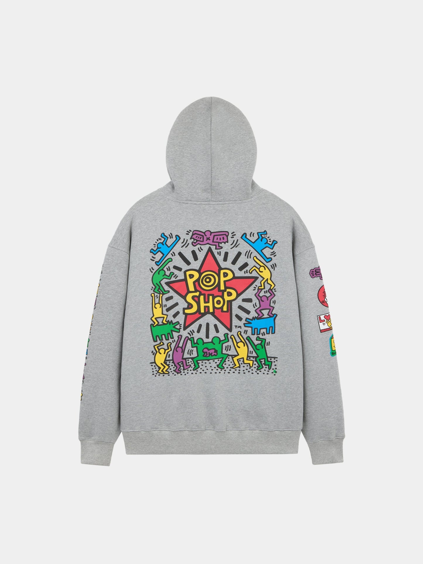 KEITH HARING X ALPHA POP SHOP GRAPHIC HOODIE COLLAB Alpha Industries