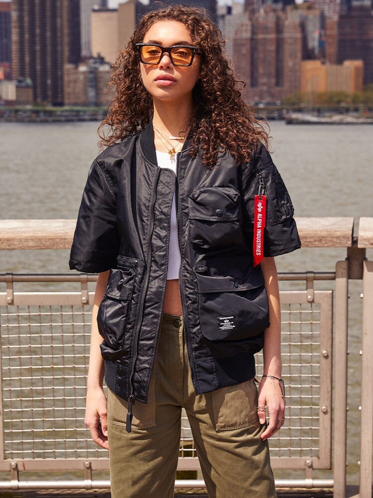 L-2B SHORT SLEEVE BOMBER JACKET OUTERWEAR Alpha Industries