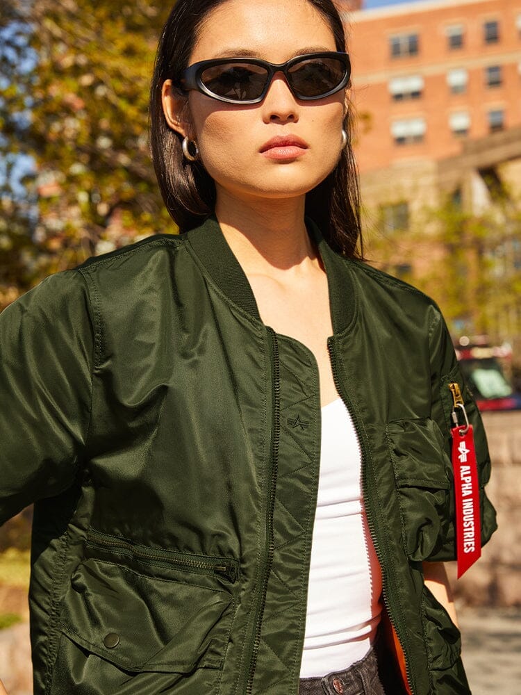 L-2B SHORT SLEEVE BOMBER JACKET OUTERWEAR Alpha Industries