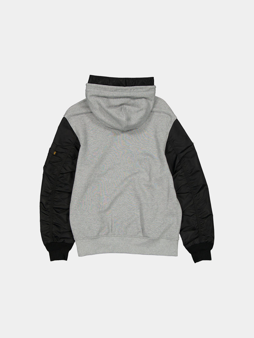 LAS VEGAS RAIDERS X ALPHA X NEW ERA MA-1 ZIP UP HOODIE OUTERWEAR Alpha Industries