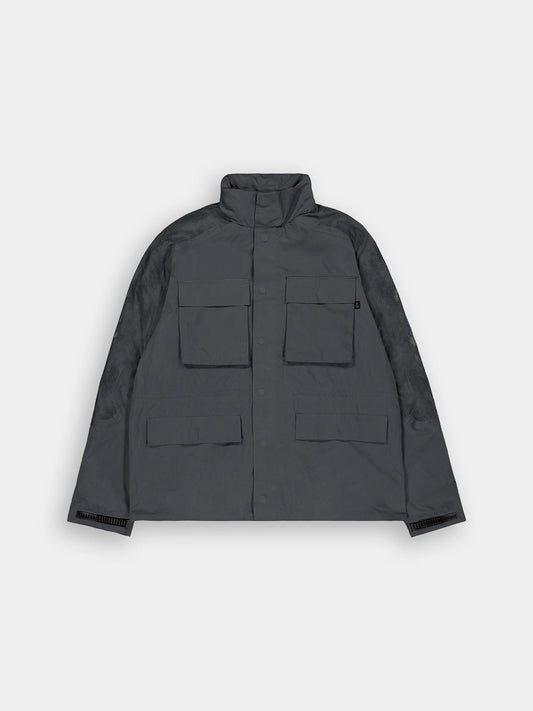 M-65 LASER CUT FIELD COAT OUTERWEAR Alpha Industries CHARCOAL XS
