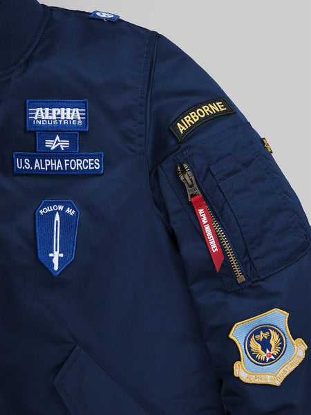 MA-1 SQUADRON BOMBER JACKET Y OUTERWEAR Alpha Industries 