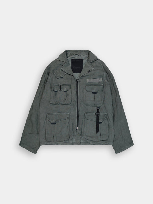 MULTI POCKET UTILITY BLAZER OUTERWEAR Alpha Industries CHARCOAL 2XL