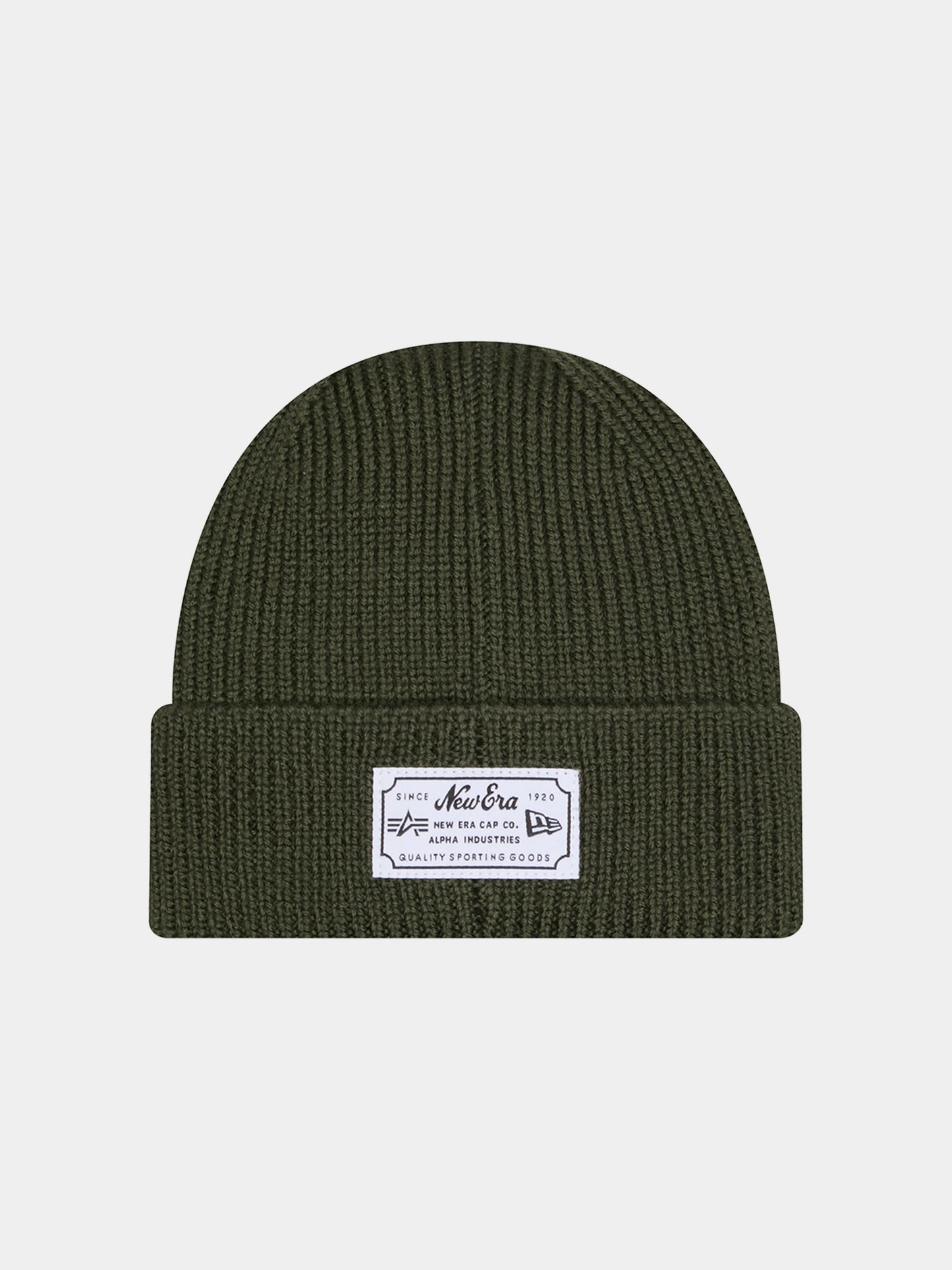 NEW YORK JETS X ALPHA X NEW ERA SHORT CUFF BEANIE ACCESSORY Alpha Industries