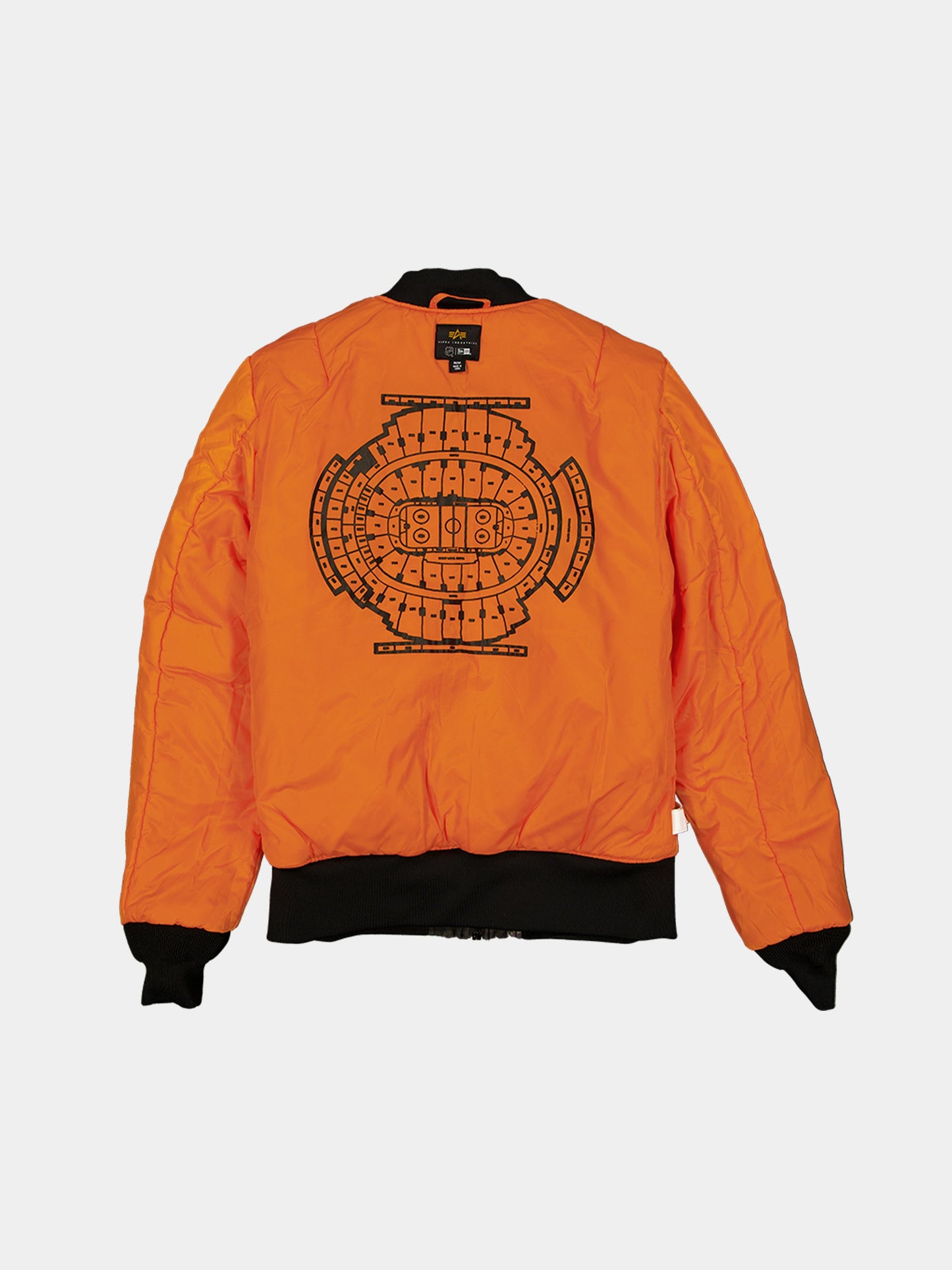 NEW YORK RANGERS X ALPHA X NEW ERA MA-1 BOMBER JACKET (BLACK CAMO) OUTERWEAR Alpha Industries