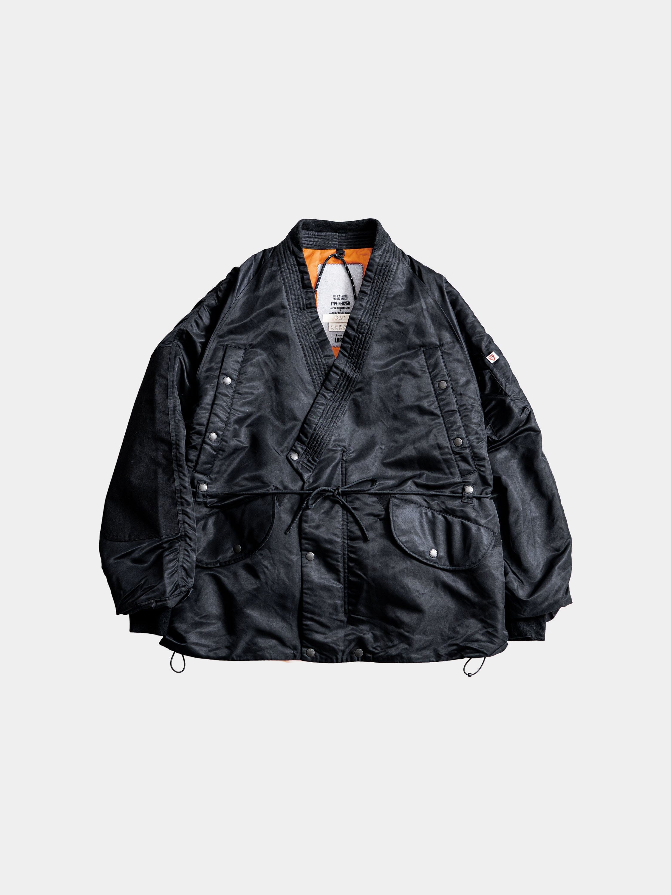 NORBIT X ALPHA N-3B SAMUE JACKET OUTERWEAR Alpha Industries BLACK S