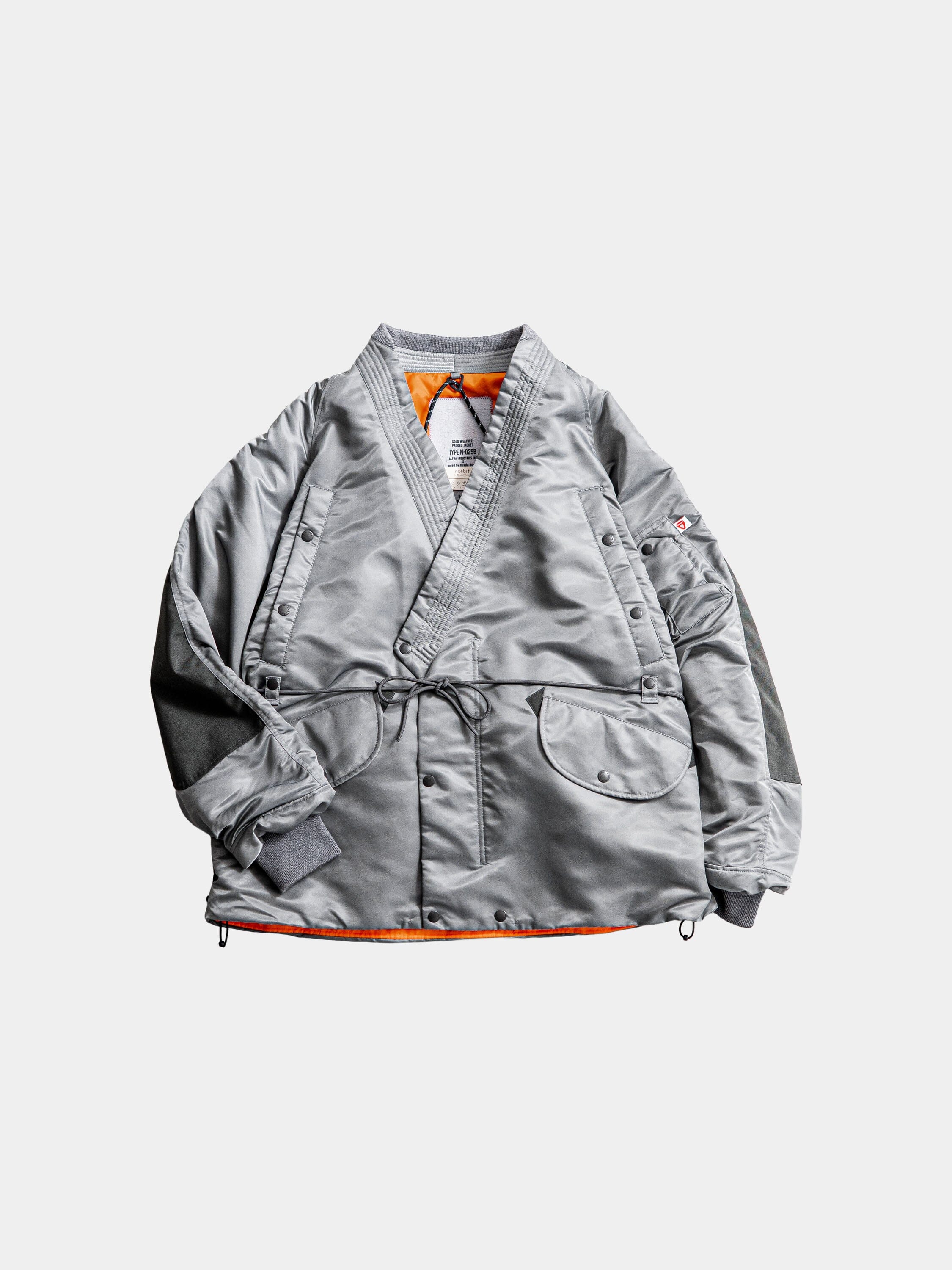 NORBIT X ALPHA N-3B SAMUE JACKET OUTERWEAR Alpha Industries GRAY S