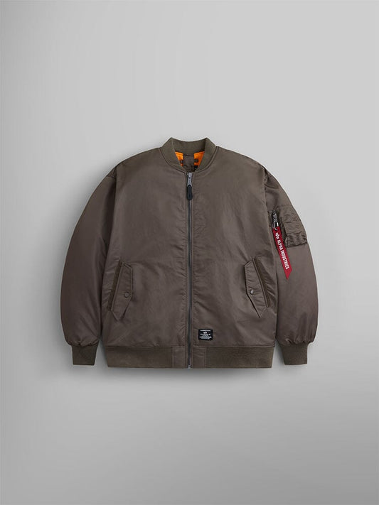 OVERSIZED MA-1 MOD BOMBER JACKET W OUTERWEAR Alpha Industries COYOTE BROWN XS