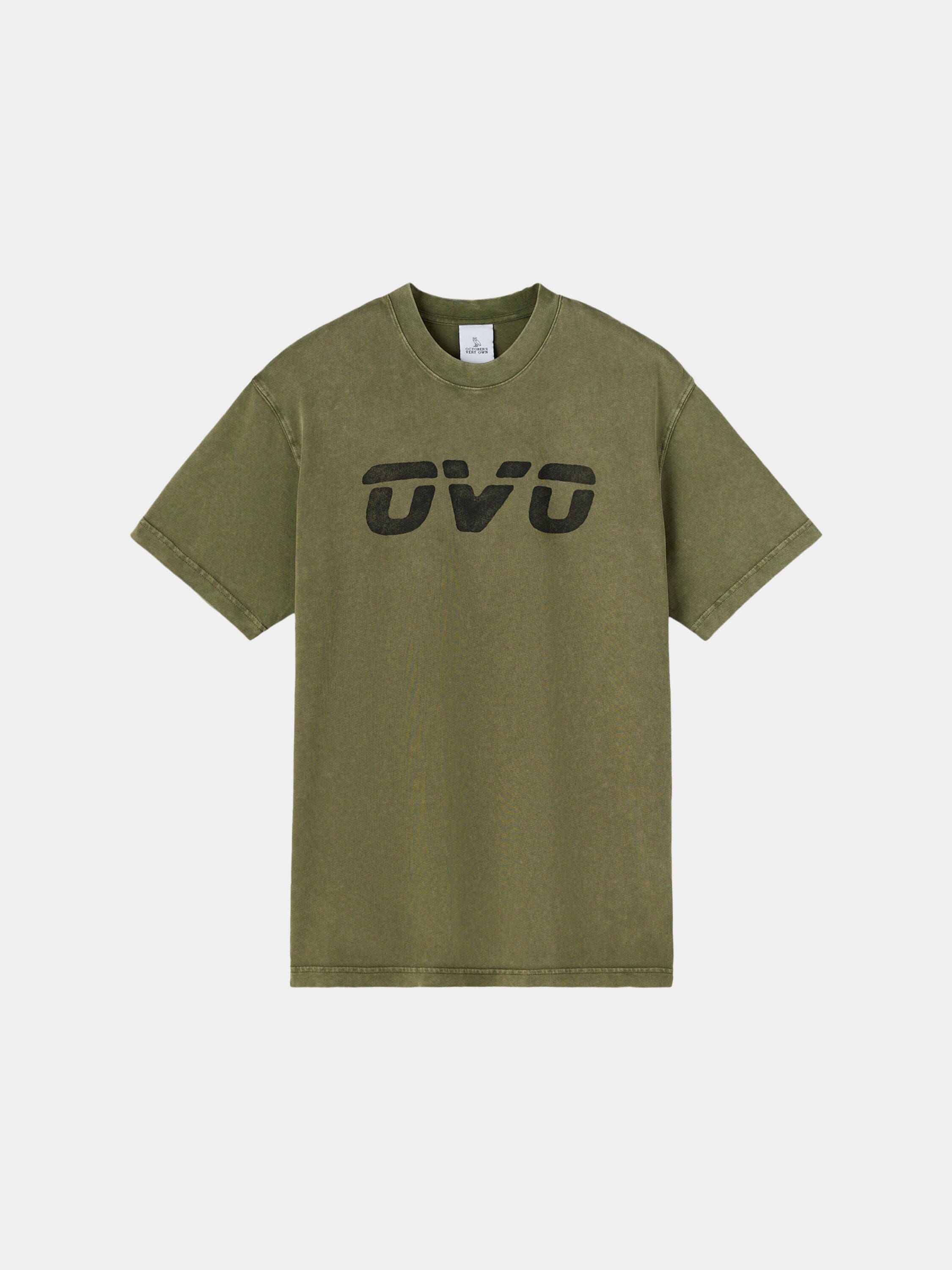 OVO X Alpha Garment Dye T-Shirt | Alpha Industries