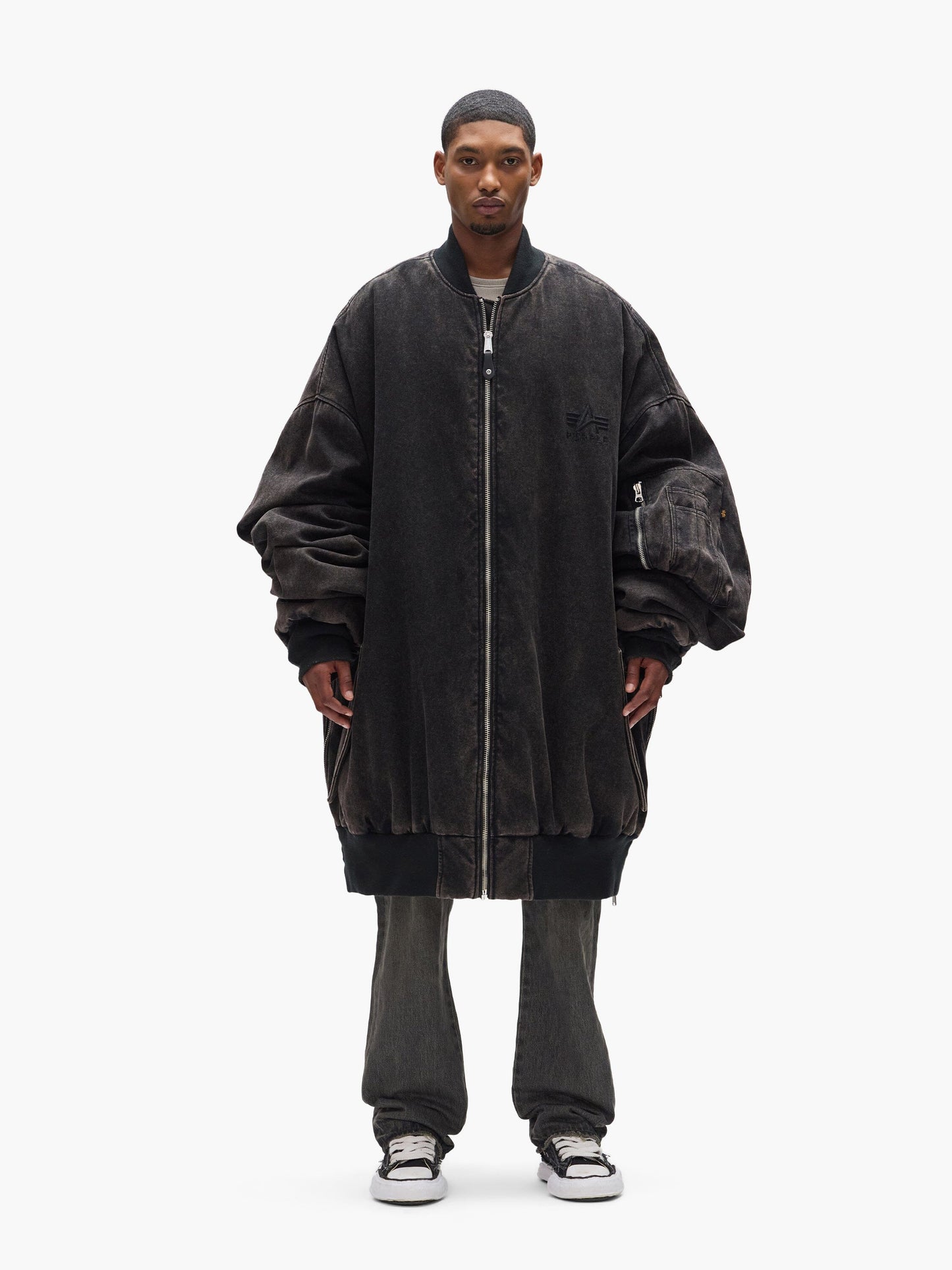 PURPLE X ALPHA GIANT BOMBER COLLAB Alpha Industries