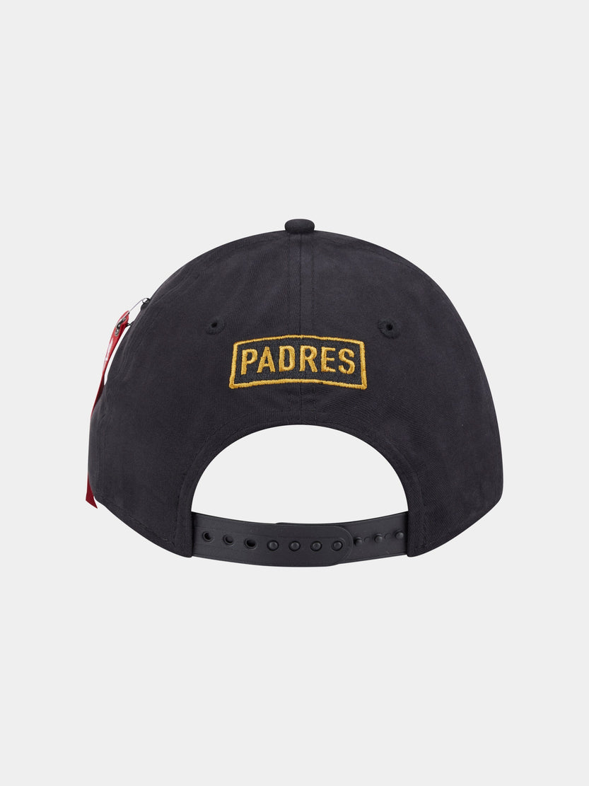 SAN DIEGO PADRES X ALPHA X NEW ERA 940 MC CAP ACCESSORY Alpha Industries