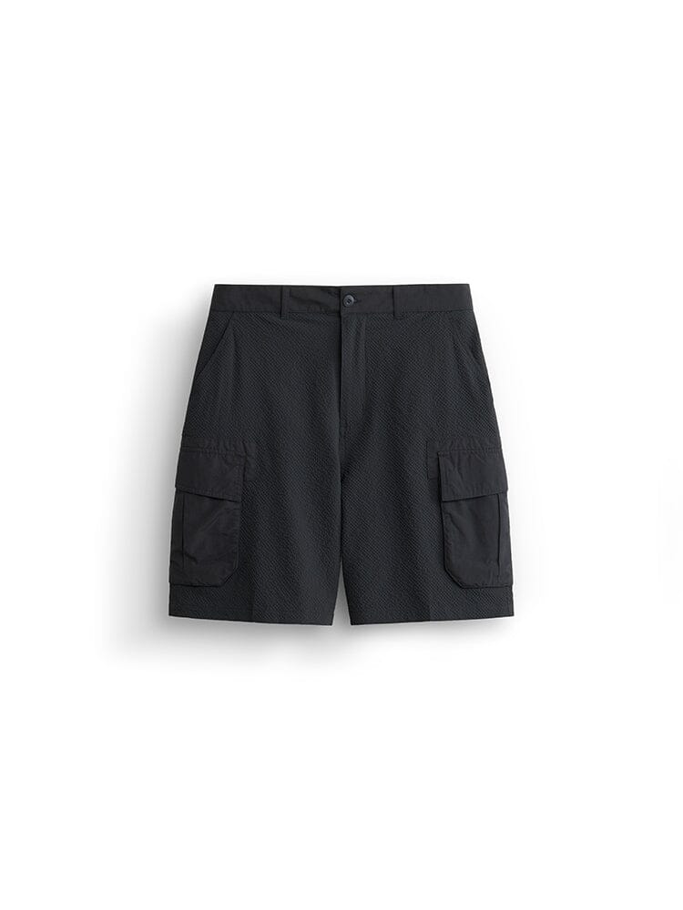 SEERSUCKER SHORT BOTTOM Alpha Industries CHARCOAL XS
