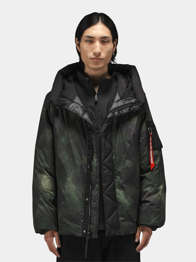 SHEER PUFFER PARKA OUTERWEAR Alpha Industries