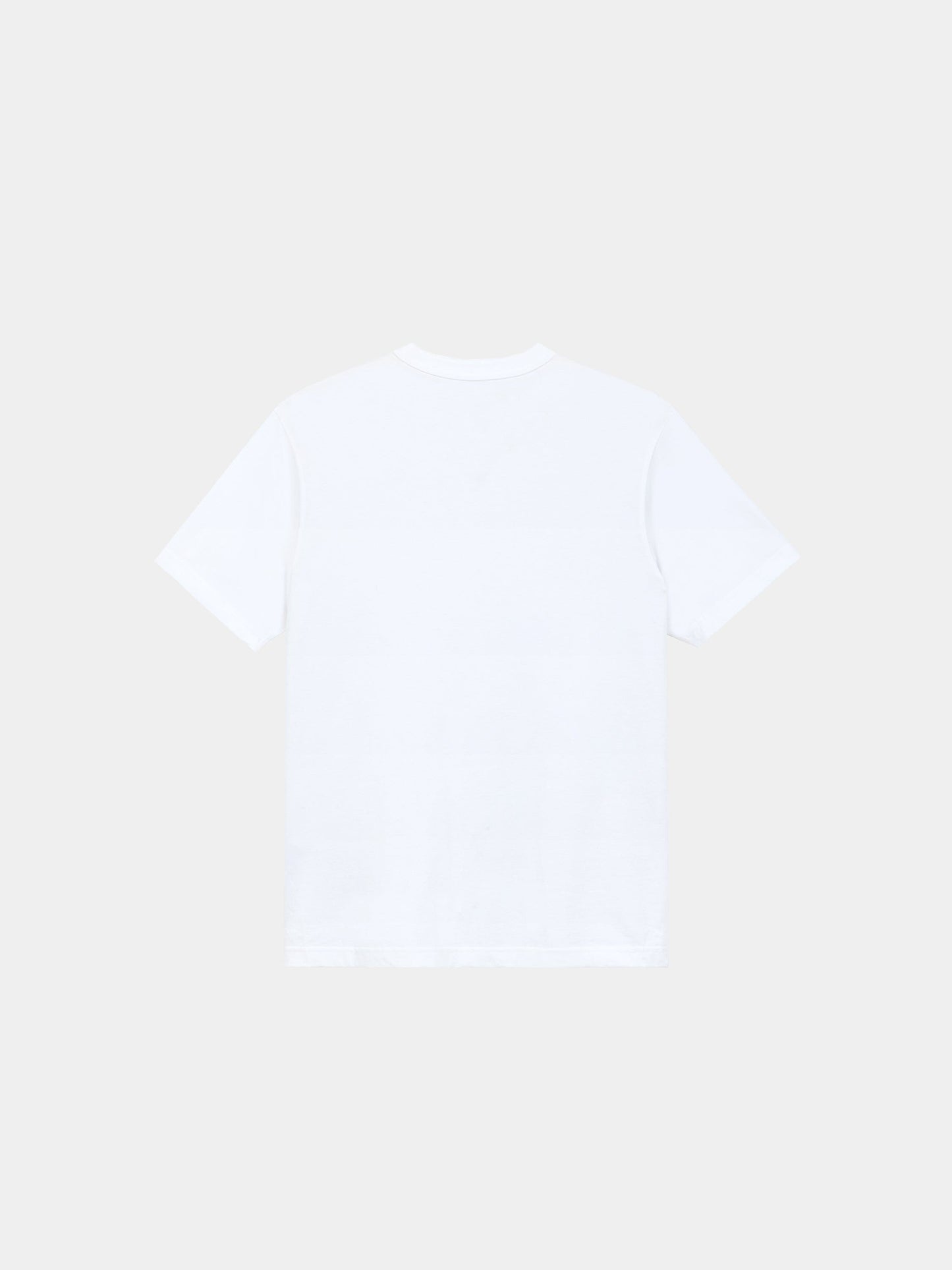 Alpha Industries Short Sleeve Regular Tee, plain white, lightweight cotton, classic fit.