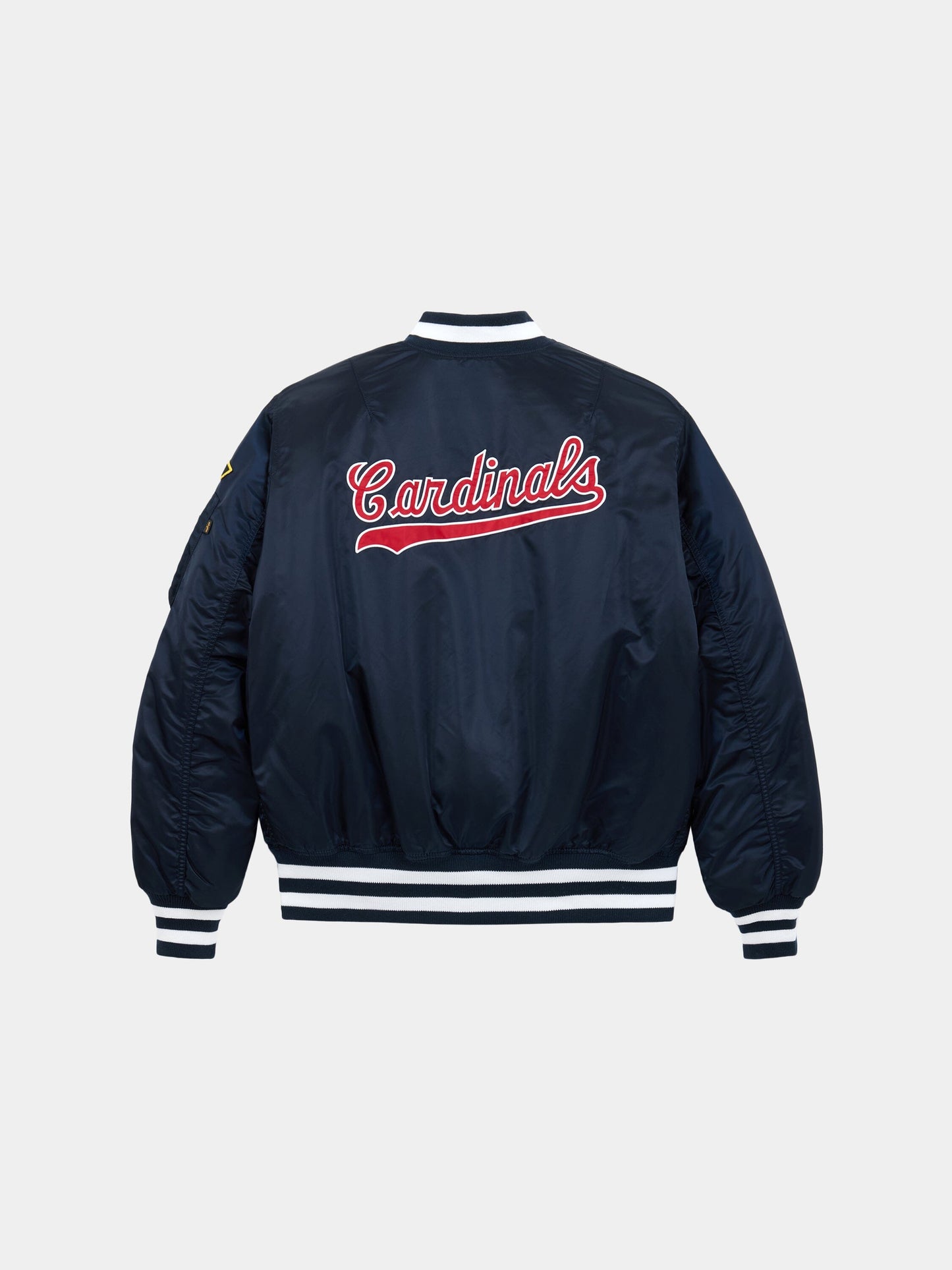 ST. LOUIS CARDINALS X ALPHA X NEW ERA MA-1 BOMBER JACKET OUTERWEAR Alpha Industries