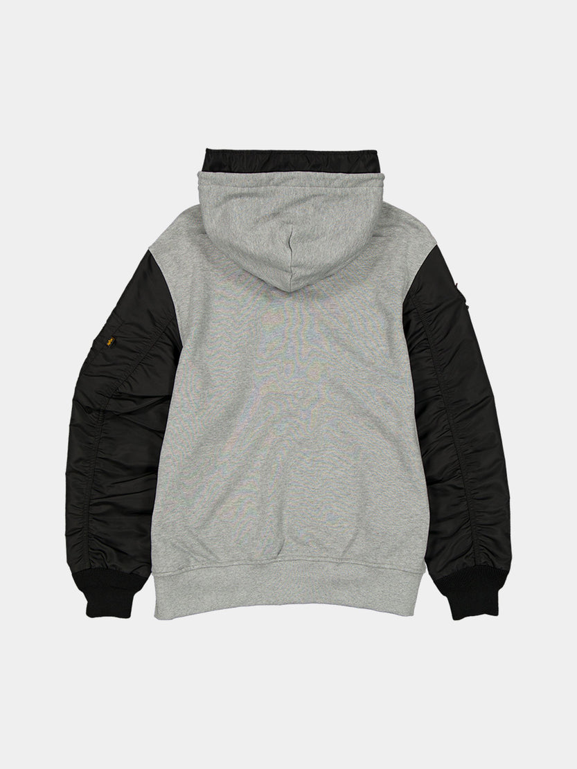 TORONTO RAPTORS X ALPHA X NEW ERA MA-1 ZIP UP HOODIE OUTERWEAR Alpha Industries