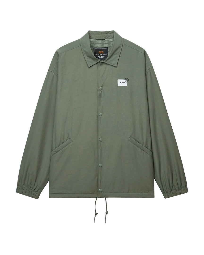 UNFRM COACH'S JACKET OUTERWEAR Alpha Industries OLIVE S