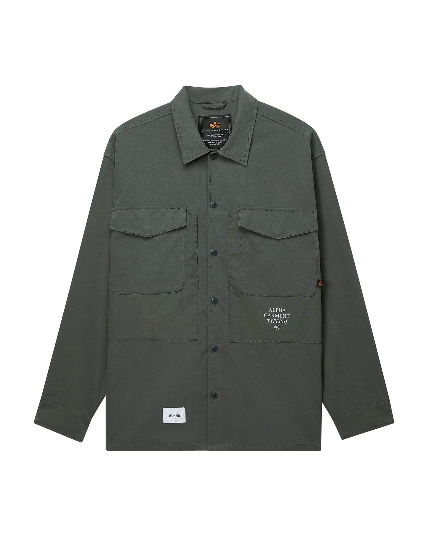 UNFRM CTN SHIRT TOP Alpha Industries OLIVE S