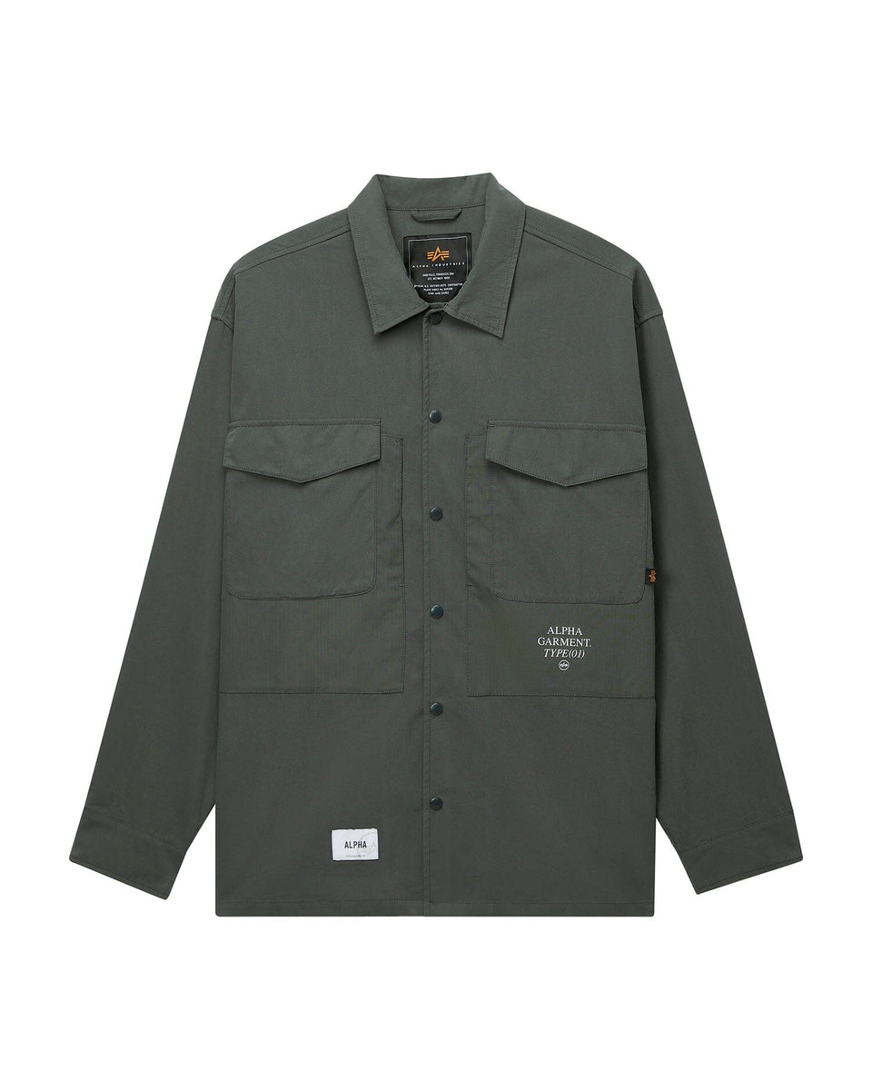 UNFRM CTN SHIRT TOP Alpha Industries OLIVE S
