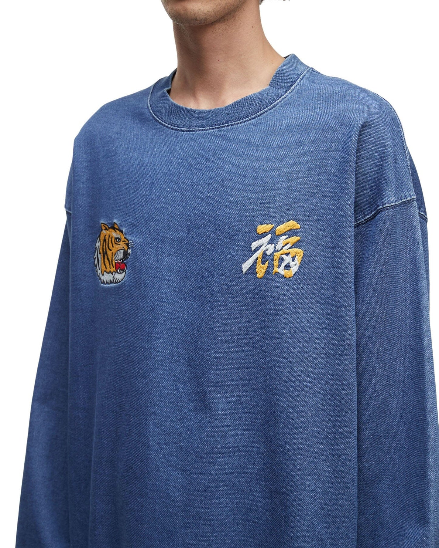 UNFRM EMBROIDERED CREWNECK TOP Alpha Industries