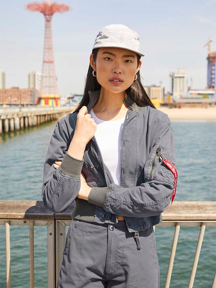 US NAVY CROPPED DECK HOOKED MOD JACKET W OUTERWEAR Alpha Industries 