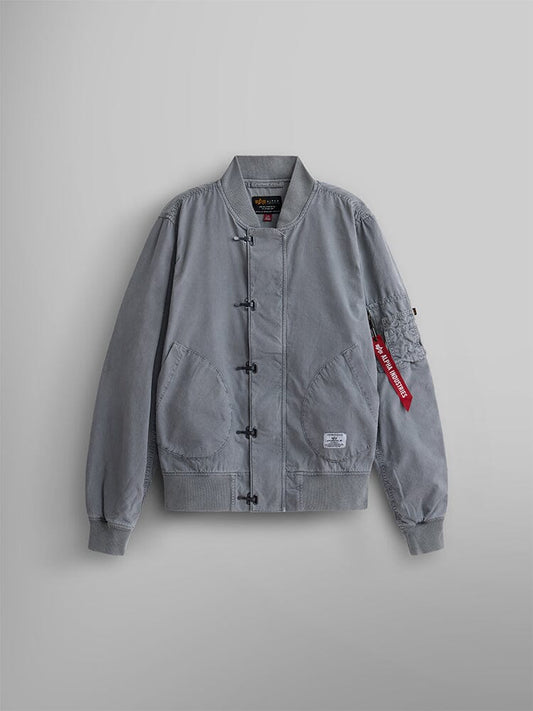 US NAVY DECK HOOKED MOD JACKET OUTERWEAR Alpha Industries AIRCRAFT GRAY XS