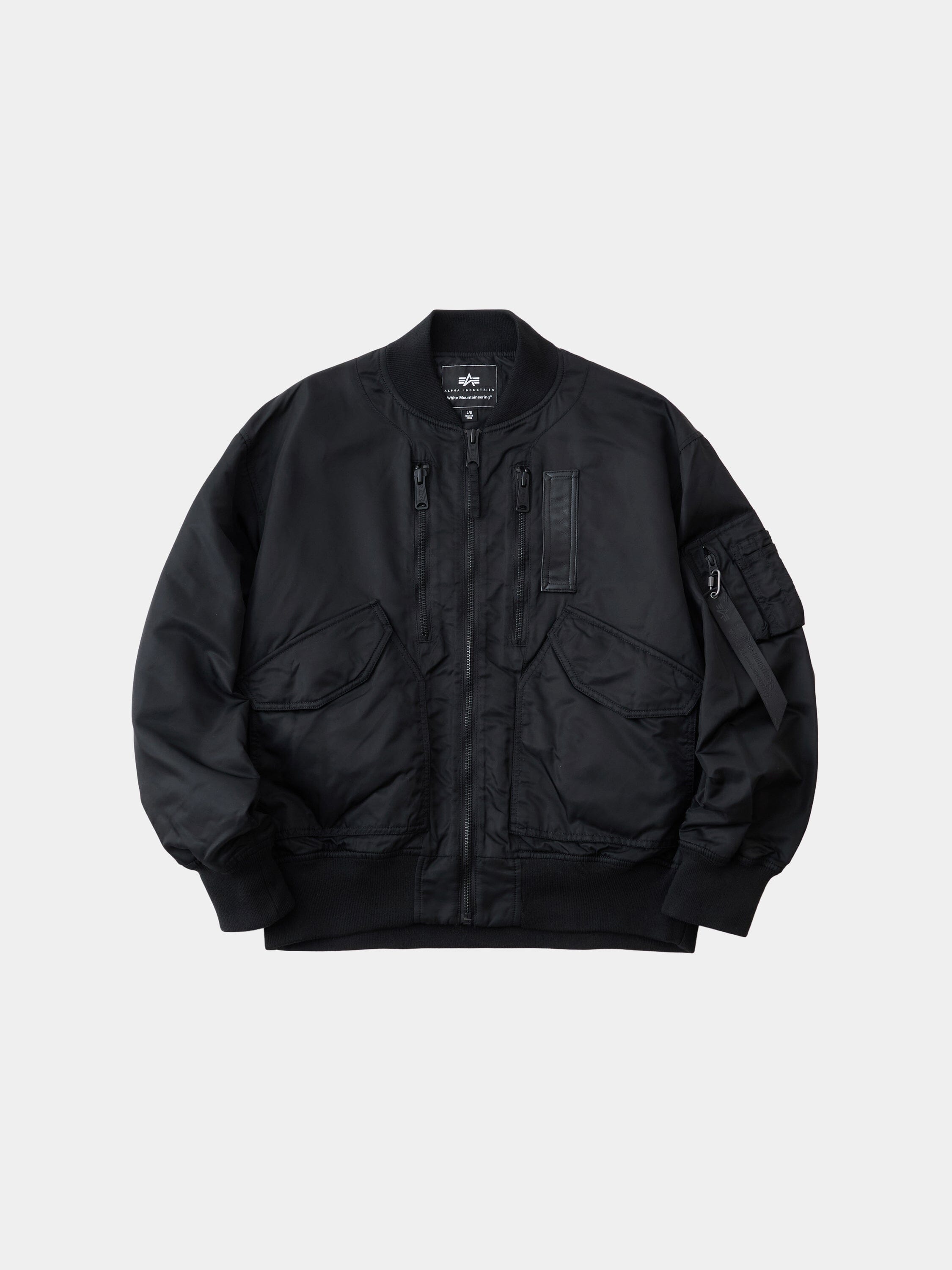 極美品　White Mountaineering FLIGHT JACKET WHITE MOUNTAINEERING X ALPHA FLIGHT JACKET | Alpha Industries