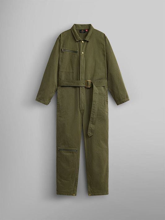 A-4 MOD FLIGHT SUIT W BOTTOM Alpha Industries OG-107 GREEN L