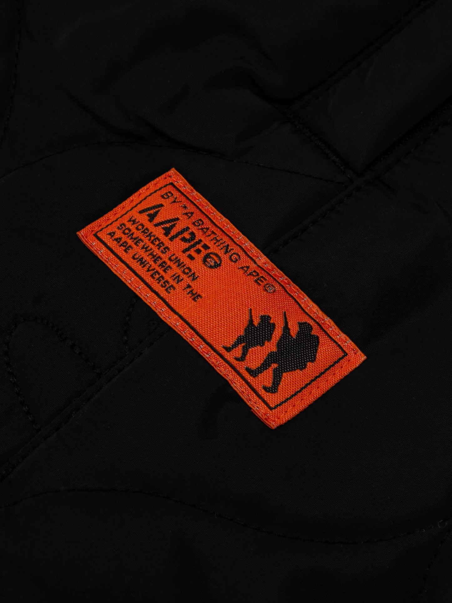 AAPE X ALPHA QUILTED PANT BOTTOM Alpha Industries, Inc. 