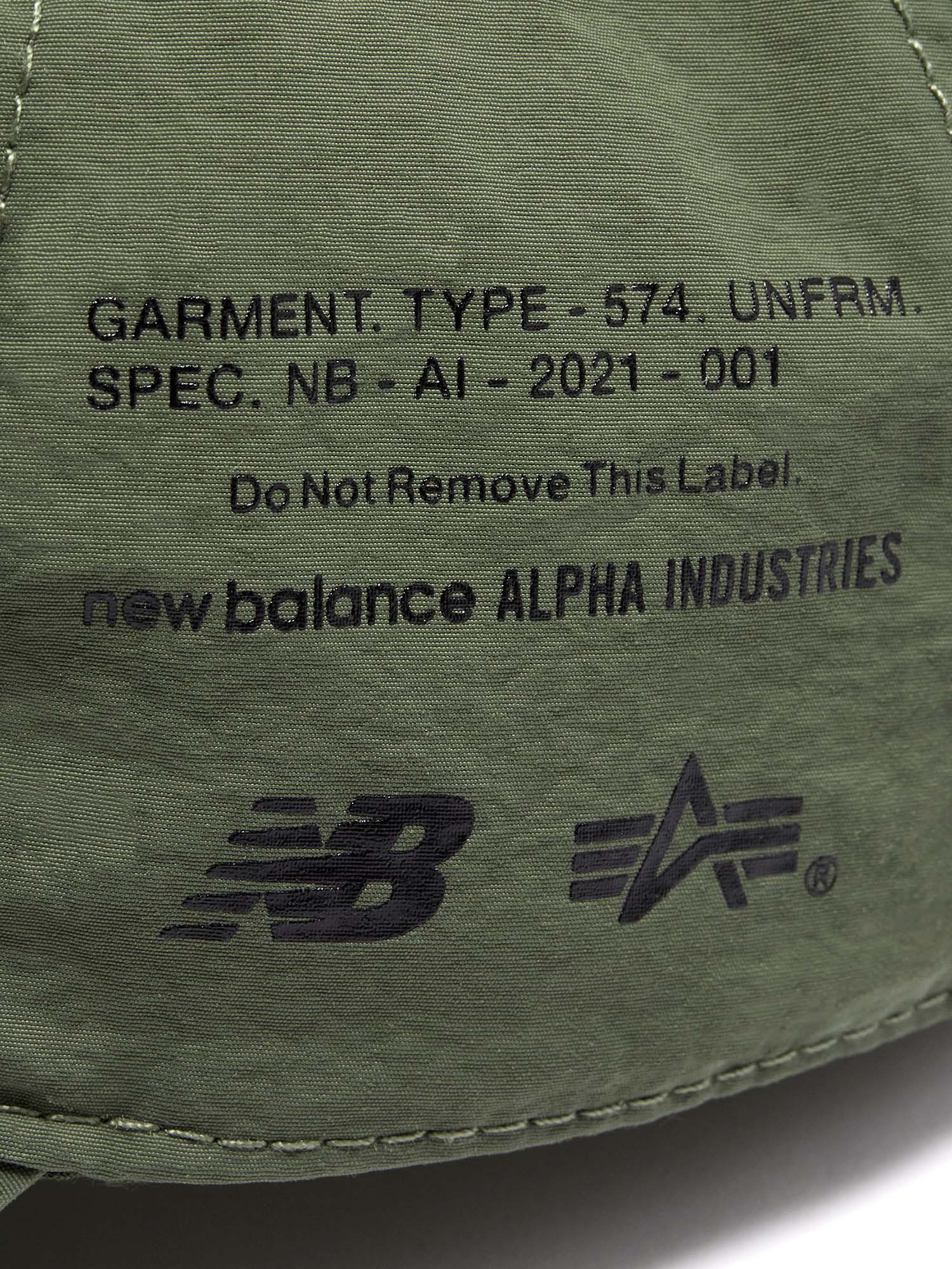 ALPHA X NEW BALANCE CAP ACCESSORY Alpha Industries, Inc. 