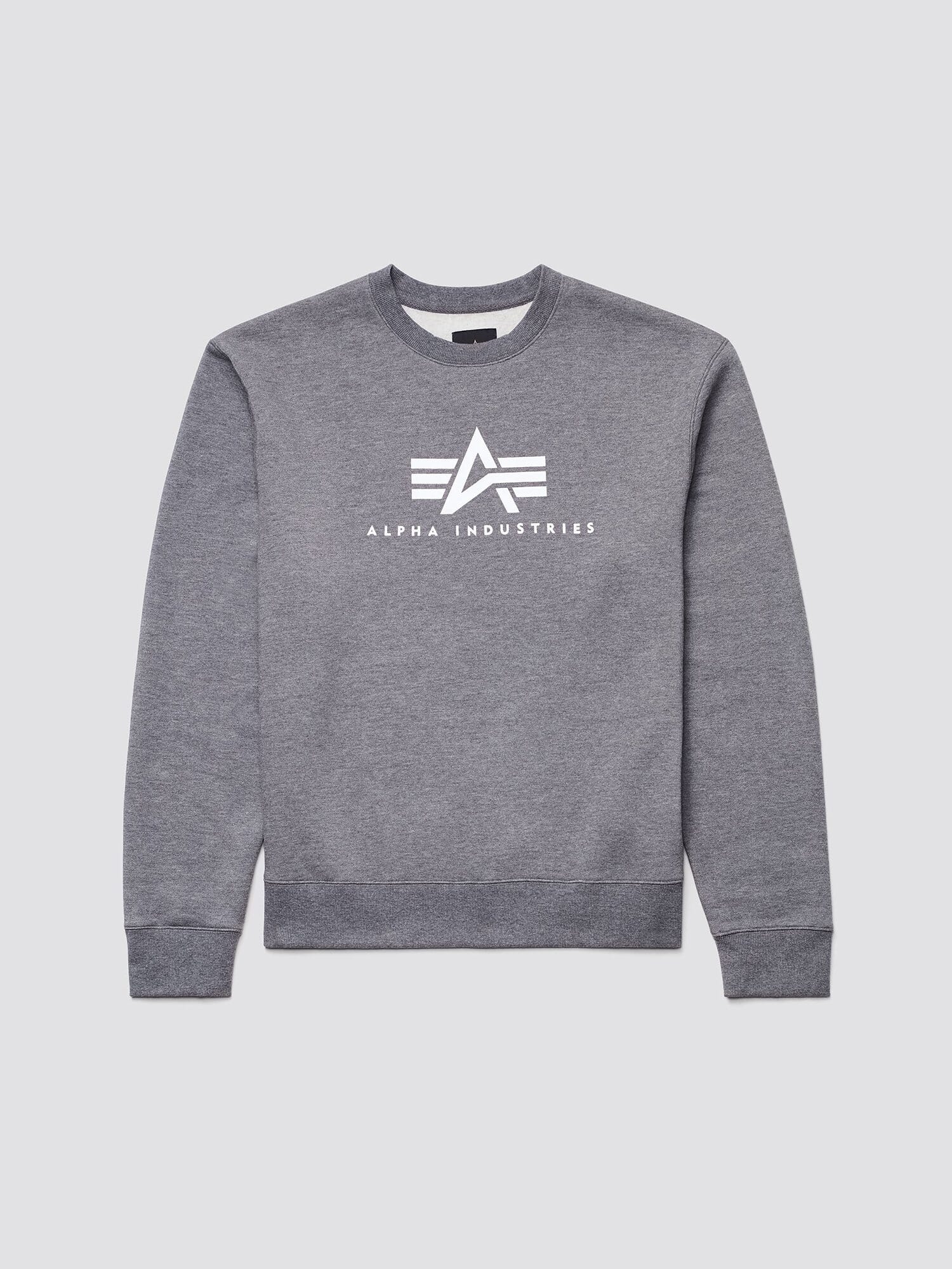 BASIC LOGO CREWNECK SWEATSHIRT – Alpha Industries