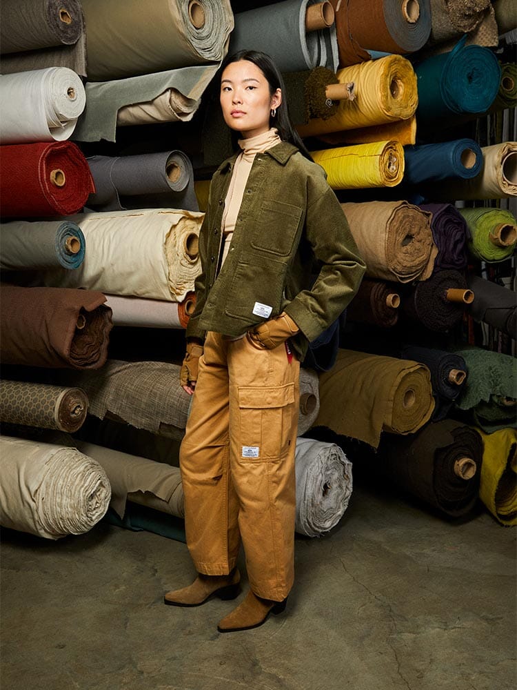 CORDUROY CHORE COAT W OUTERWEAR Alpha Industries