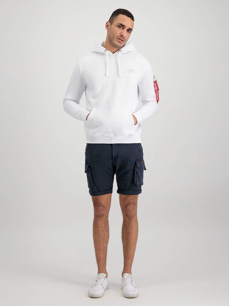 Alpha Industries Crew Short Gen I Navy Cargo Shorts, Cargo Pockets.