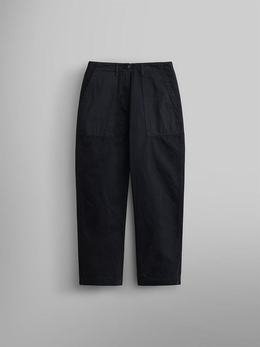 FATIGUE MOD PANT W BOTTOM Alpha Industries BLACK 25/26