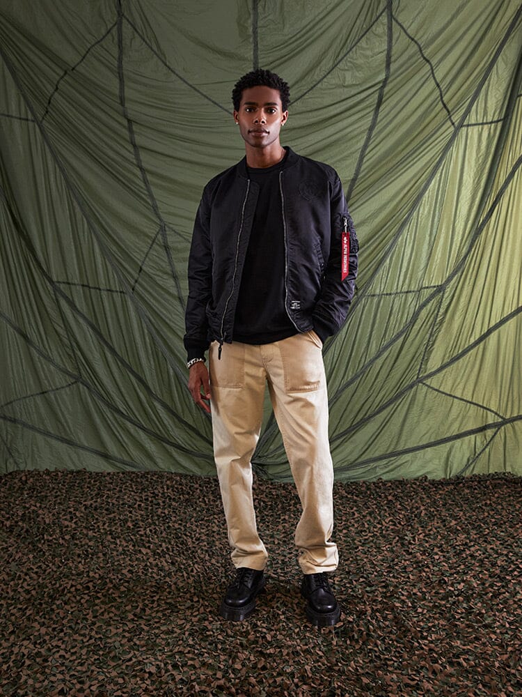 L-2B DRAGONFLY BLOOD CHIT GEN II BOMBER JACKET OUTERWEAR Alpha Industries