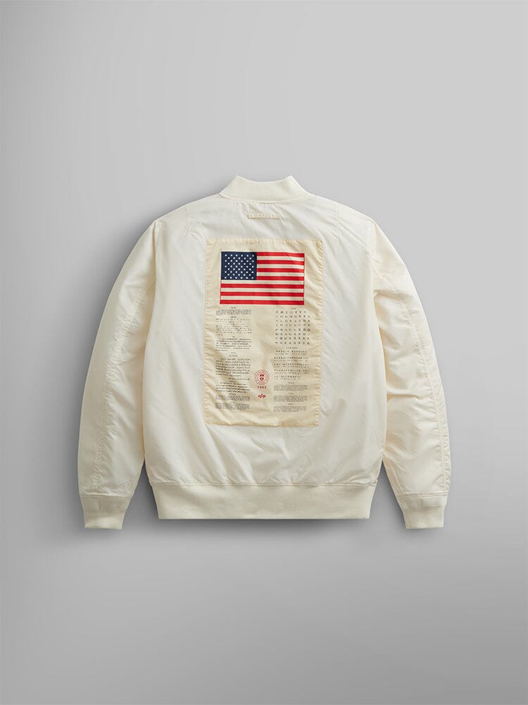 L-2B DRAGONFLY BLOOD CHIT GEN II BOMBER JACKET OUTERWEAR Alpha Industries