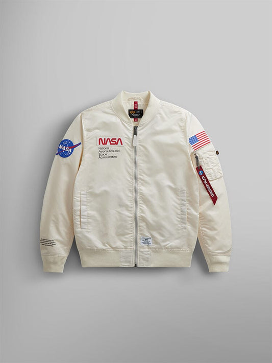 L-2B NASA GEN II BOMBER JACKET OUTERWEAR Alpha Industries OFF WHITE 2XL
