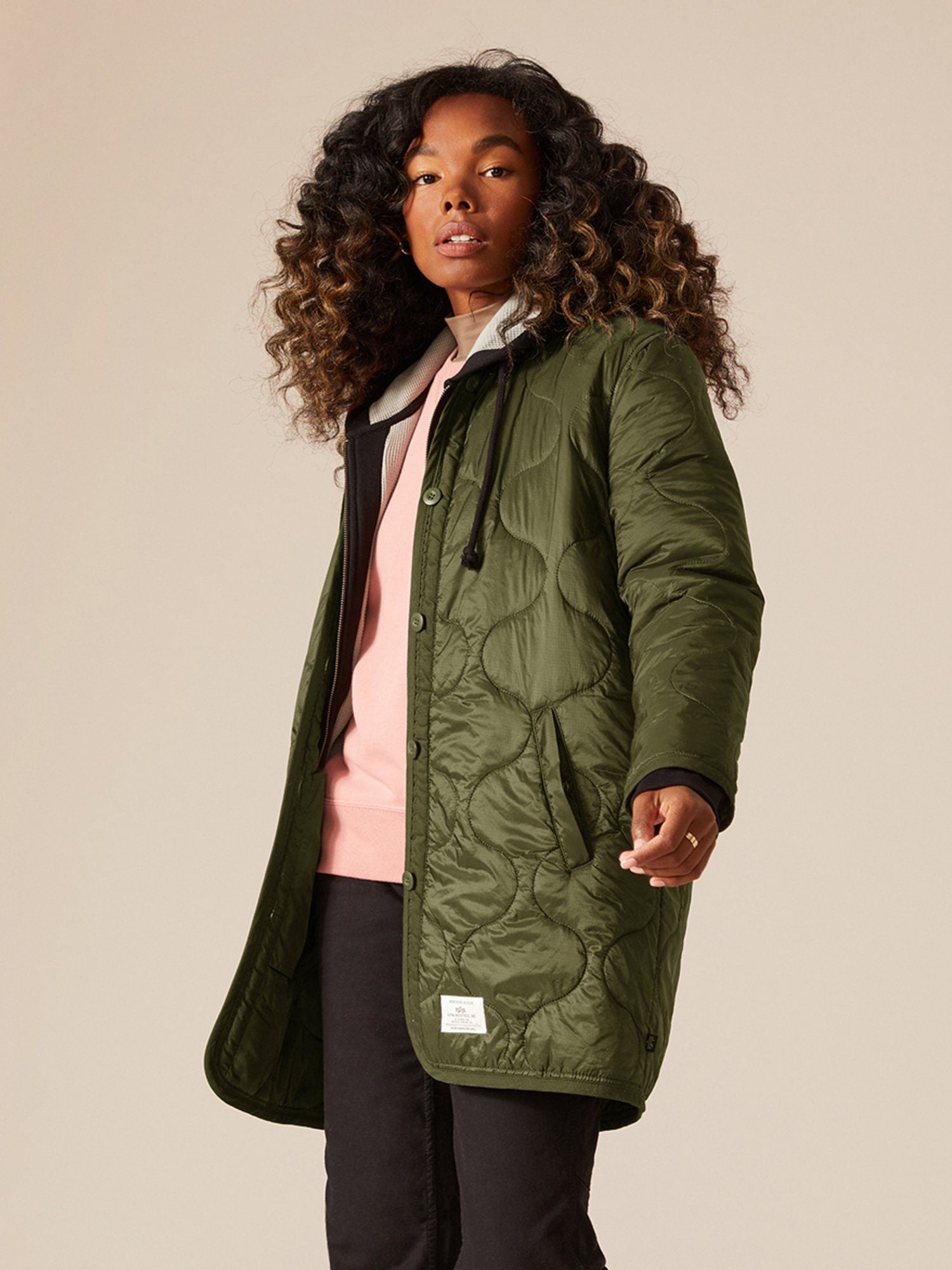 Long Quilted Liner W - Alpha Industries, Inc.