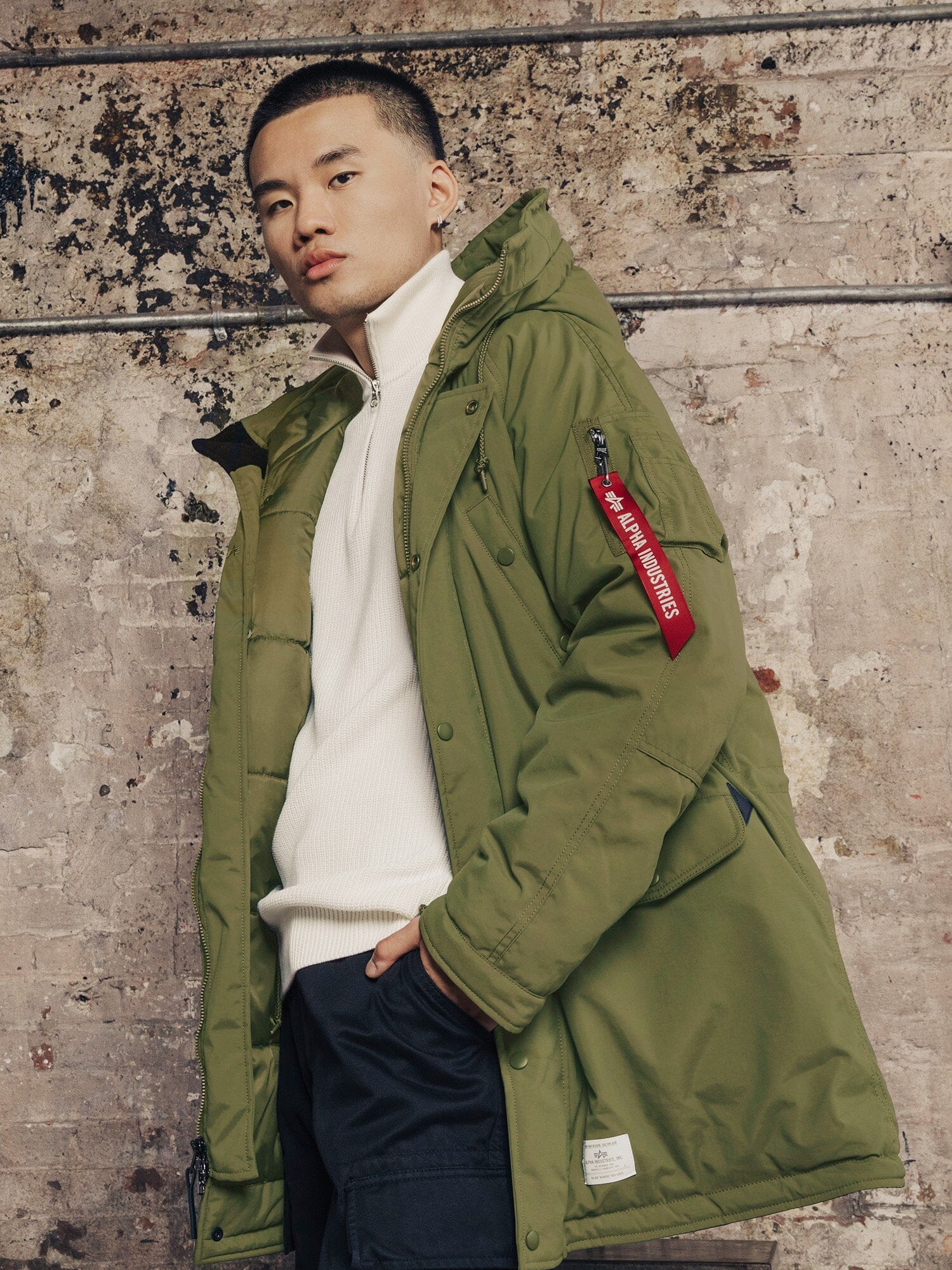 Alpha Industries Parka Light Weight Fishtail