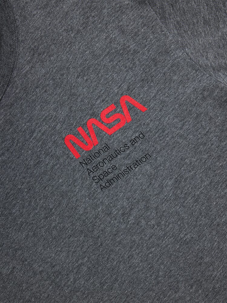 NASA WORM LOGO GEN II TEE TOP Alpha Industries
