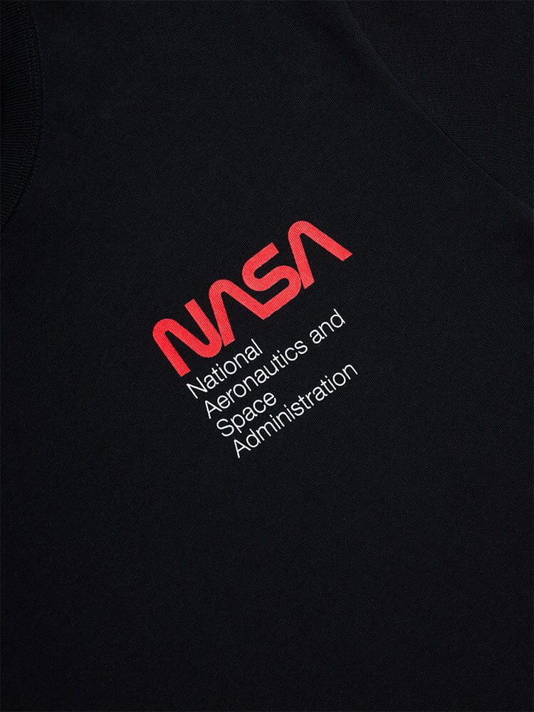 NASA WORM LOGO GEN II TEE TOP Alpha Industries