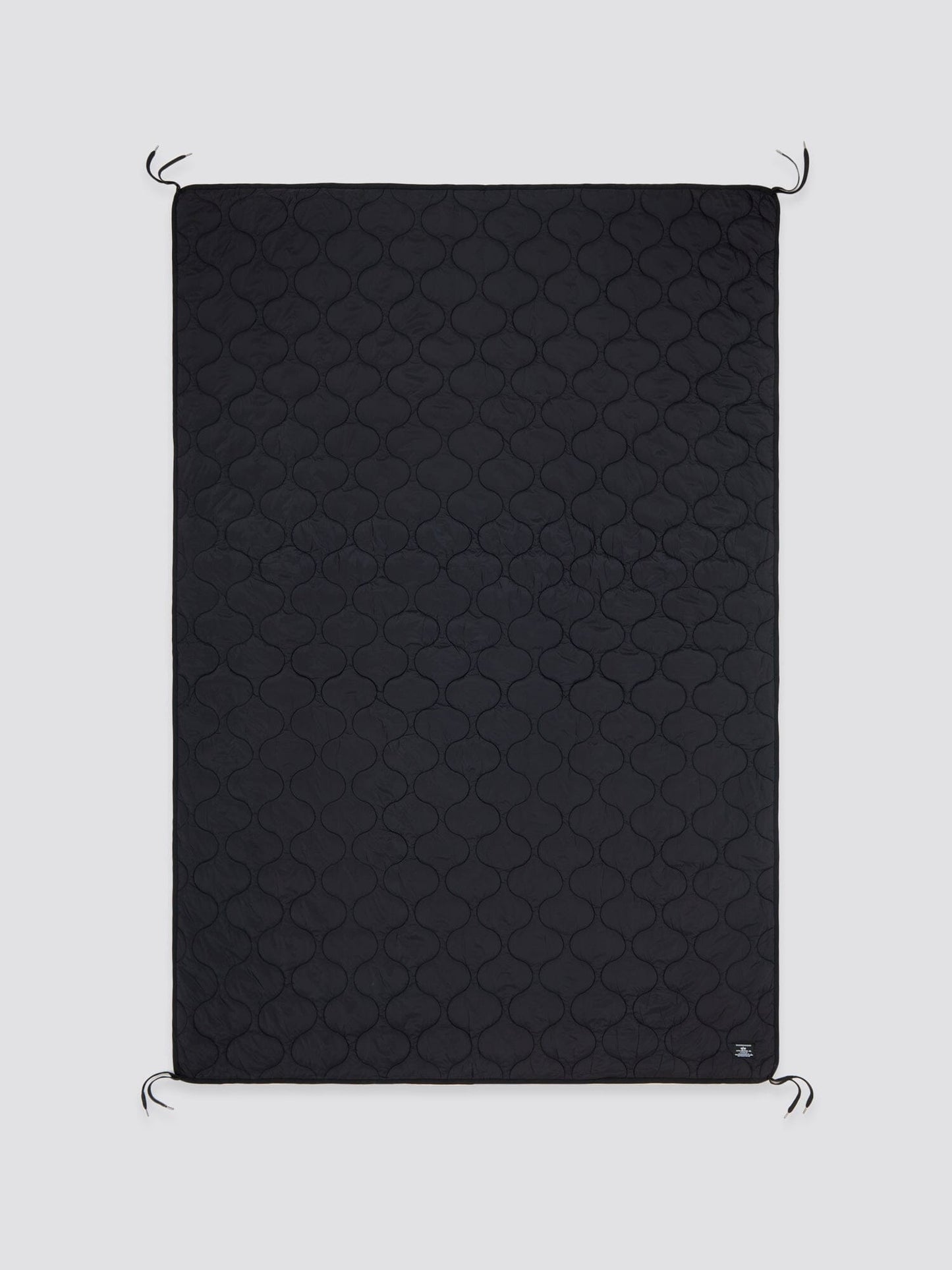 QUILTED BLANKET ACCESSORY Alpha Industries BLACK O/S