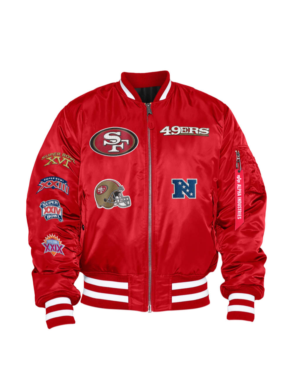 49ers bomber jacket women's